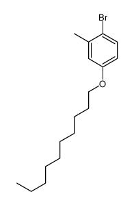1-bromo-4-decoxy-2-methylbenzene结构式