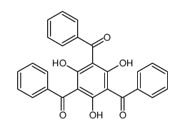 (3,5-dibenzoyl-2,4,6-trihydroxyphenyl)-phenylmethanone Structure