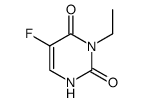 2,4(1H,3H)-Pyrimidinedione,3-ethyl-5-fluoro-(9CI)结构式