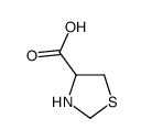 1,3-Thiazolidine-4-carboxylic acid结构式