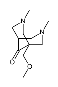 5-(methoxymethyl)-3,7-dimethyl-3,7-diazabicyclo[3.3.1]nonan-9-one Structure