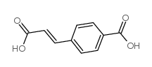 4-CARBOXYCINNAMIC ACID Structure