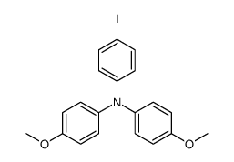 4-Iodo-4',4''-dimethoxytriphenylamine Structure