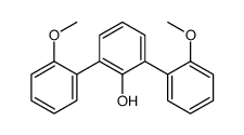 2,6-bis(2-methoxyphenyl)phenol Structure