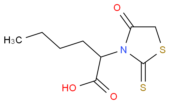 3-Thiazolidineacetic acid, α-butyl-4-oxo-2-thioxo-图片