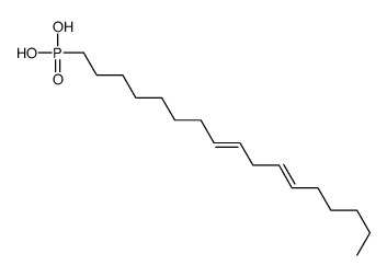 heptadeca-8,11-dienylphosphonic acid结构式
