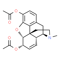 Heroin-d3 (exempt preparation) Structure