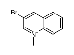 3-bromo-1-methylquinolin-1-ium Structure