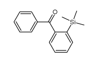 2-Benzoyl-1-(trimethylsilyl)benzol结构式