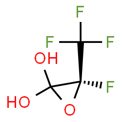 2,2-Oxiranediol,3-fluoro-3-(trifluoromethyl)-,(3R)-(9CI) picture