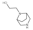 3,8-Diazabicyclo[3.2.1]octane-8-ethanol(8CI) structure