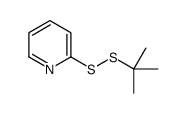 Pyridine,2-[(1,1-dimethylethyl)dithio]-(9CI) structure