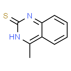 2-Mercapto-4-methylquinazoline结构式