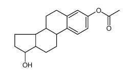 (17-hydroxy-13-methyl-6,7,8,9,11,12,14,15,16,17-decahydrocyclopenta[a]phenanthren-3-yl) acetate结构式