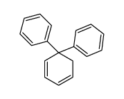 (1-phenylcyclohexa-2,4-dien-1-yl)benzene结构式