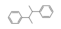 (1-methyl-2-phenylpropyl)benzene结构式