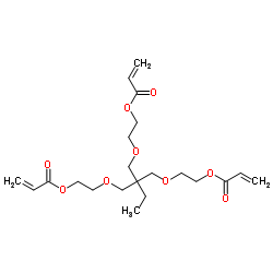 Trimethylolpropane ethoxylate triacrylate structure