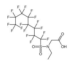 N-ethyl-N-[(heptadecafluorooctyl)sulphonyl]glycine picture