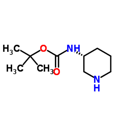 (R)-3-Boc-氨基哌啶结构式