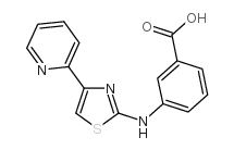 3-(4-吡啶-2-噻唑-2-胺)-苯甲酸图片