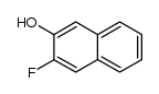 3-fluoro-2-naphthol结构式