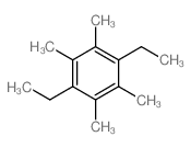 1,4-diethyl-2,3,5,6-tetramethyl-benzene结构式