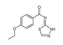 Benzamide, 4-ethoxy-N-1,3,4-thiadiazol-2-yl- (9CI)结构式