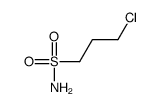 3-氯丙烷-1-磺酰胺 Structure