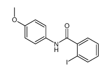 2-iodo-N-(4-methoxyphenyl)benzamide结构式