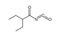 2-ethyl-butyryl isocyanate结构式