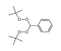 [bis(tert-butylperoxy)methyl]benzene Structure