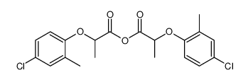 2-(4-Chlor-2-methylphenoxy)propionsaeureanhydrid Structure