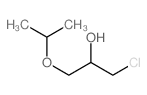 1-CHLORO-2-ISOPROPOXY-2-PROPANOL结构式