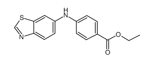 N-(4-乙氧甲酰苯基)-N-4-(6-苯并噻唑)胺图片