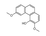3,6-Dimethoxy-4-phenanthrenol结构式