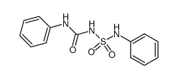 N-phenyl-N'-phenylsulfamoyl-urea Structure