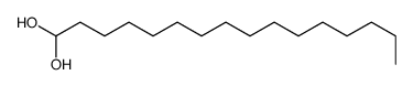hexadecane-1,1-diol结构式