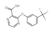 3-[3-(TRIFLUOROMETHYL)PHENOXY]PYRAZINE-2-CARBOXYLIC ACID picture