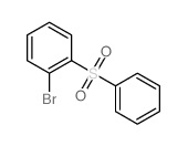 Benzene,1-bromo-2-(phenylsulfonyl)- Structure