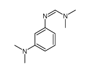 N'-[3-(dimethylamino)phenyl]-N,N-dimethylmethanimidamide结构式