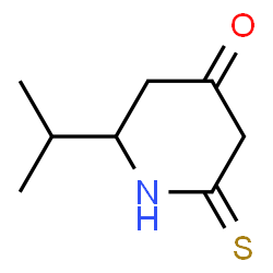 4-Piperidinone,2-(1-methylethyl)-6-thioxo-(9CI) structure