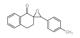 3'-(4-methylphenyl)spiro[3,4-dihydronaphthalene-2,2'-oxirane]-1-one Structure