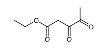 Pentanoic acid, 3,4-dioxo-, ethyl ester结构式