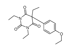 5-(4-Ethoxyphenyl)-1,3,5-triethyl-2,4,6(1H,3H,5H)-pyrimidinetrione结构式