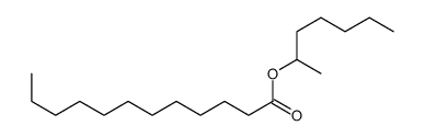 heptan-2-yl dodecanoate Structure