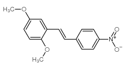 Benzene,1,4-dimethoxy-2-[2-(4-nitrophenyl)ethenyl]-结构式