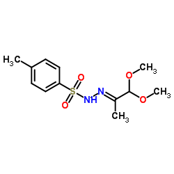 1,1-Dimethoxyaceton-p-toluolsulfonylhydrazon structure