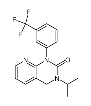 3-isopropyl-1-(3-trifluoromethyl-phenyl)-3,4-dihydro-1H-pyrido[2,3-d]pyrimidin-2-one Structure