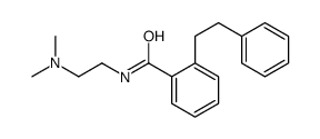 N-[2-(dimethylamino)ethyl]-2-(2-phenylethyl)benzamide Structure