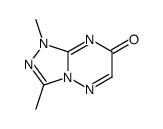 1,3-Dimethyl-7-oxo-1,7-dihydro-[1,2,4]triazolo(4,3-b)[1,2,4]triazine Structure